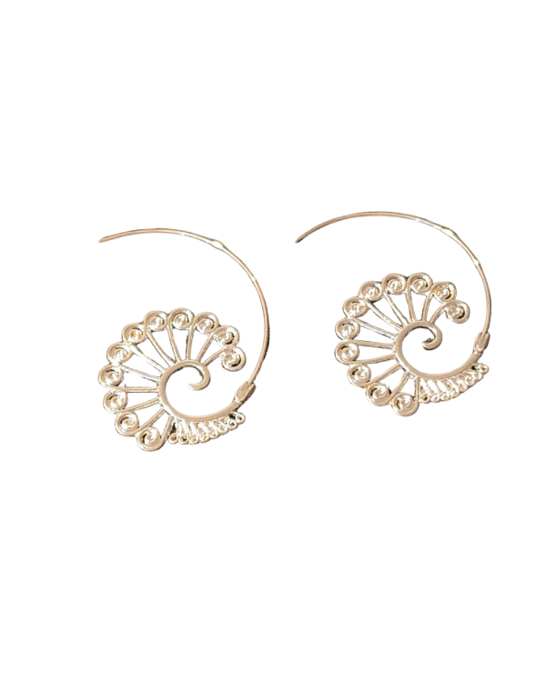 Aretes Boho Espiral