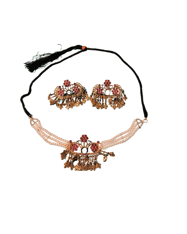 Set de collar y aretes