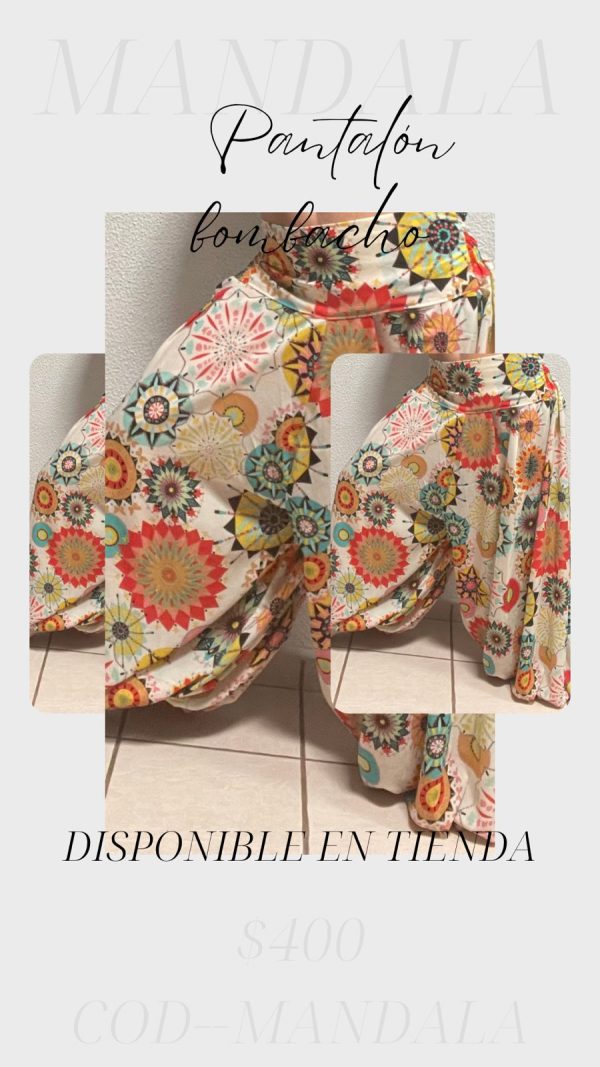 Bombacho estampado mandalas
