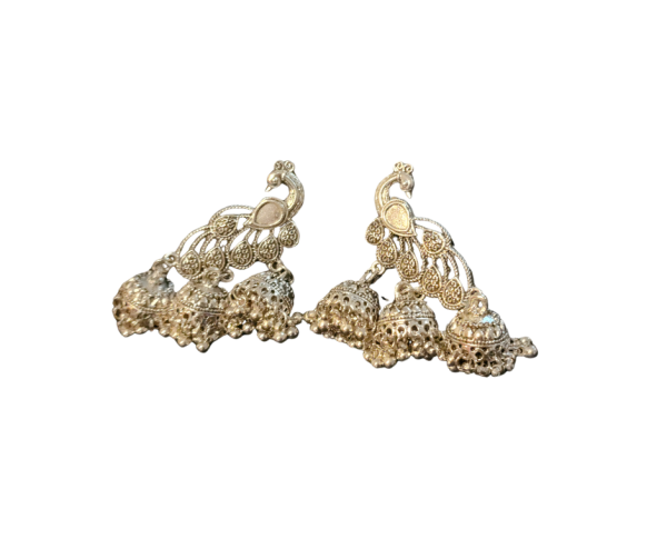 Aretes pavo real 2