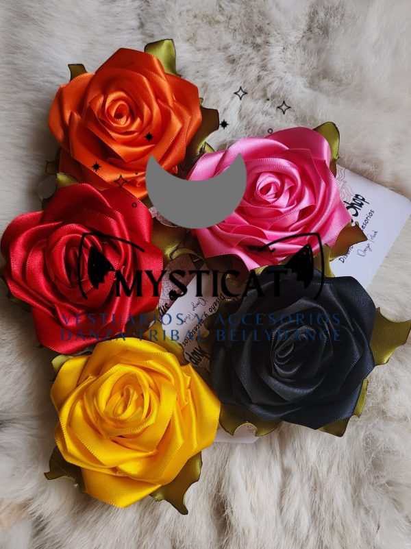 Flores de listón modelo 1 - Imagen 2